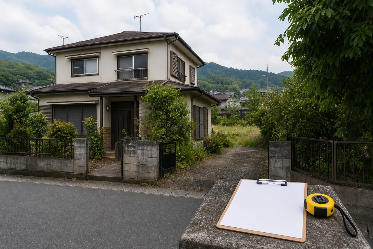 あきる野市の空き家買取相場を考えるポイントのイメージ
