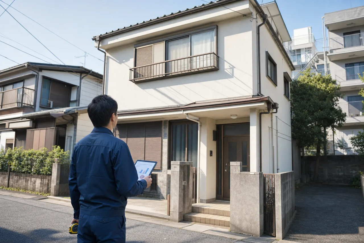 荒川区の空き家買取価格の考え方と相場感のイメージ