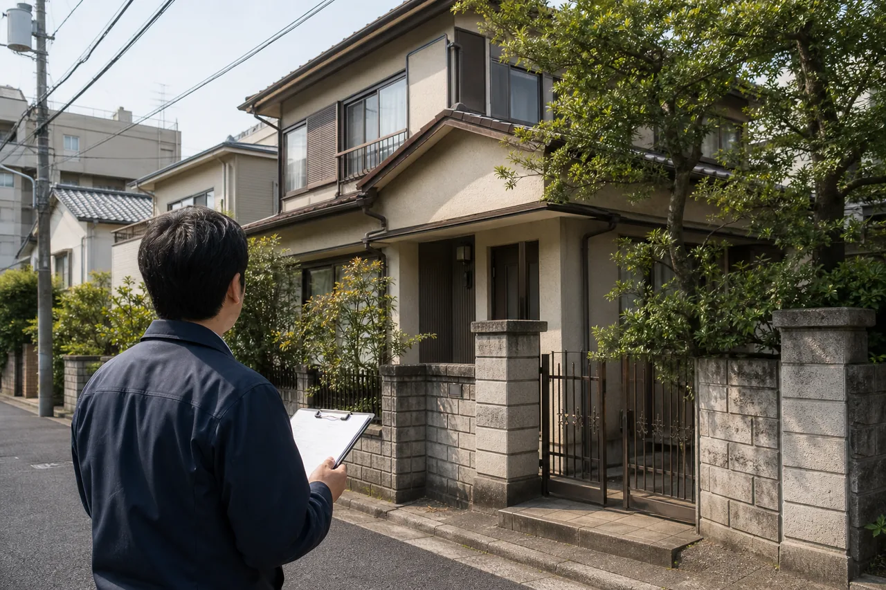 文京区の空き家買取相場の考え方のイメージ