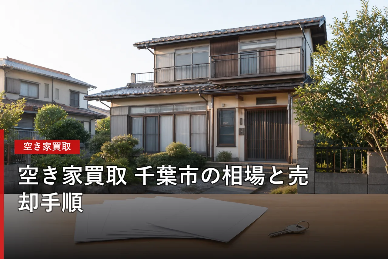 千葉市の空き家買取おすすめ業者5選|相場・査定・選び方【2026年】