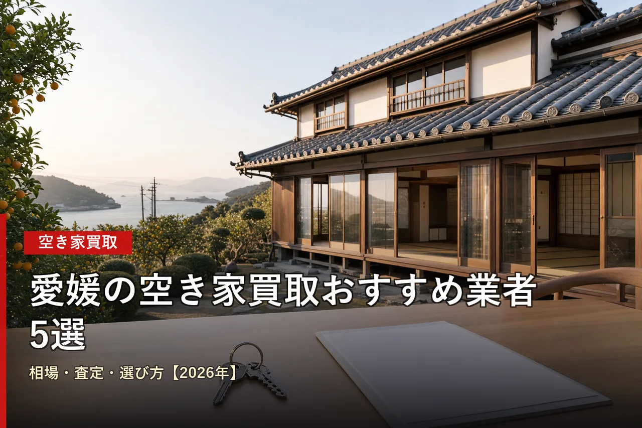 愛媛の空き家買取おすすめ業者5選|相場・査定・選び方【2026年】