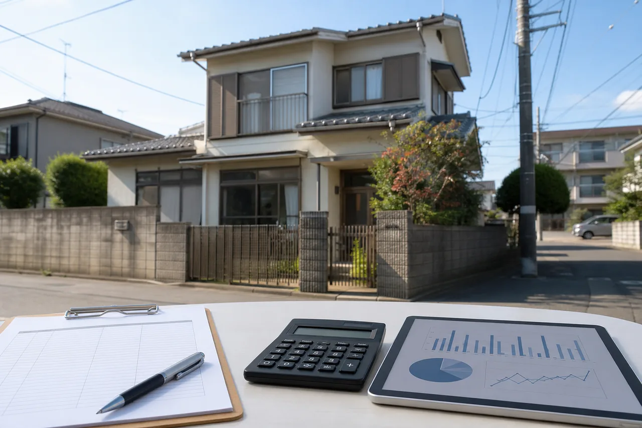 福生市の空き家買取価格の目安と相場の調べ方のイメージ