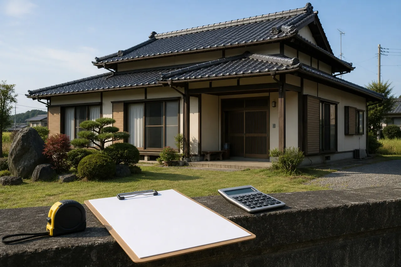 茨城の空き家買取相場の考え方のイメージ