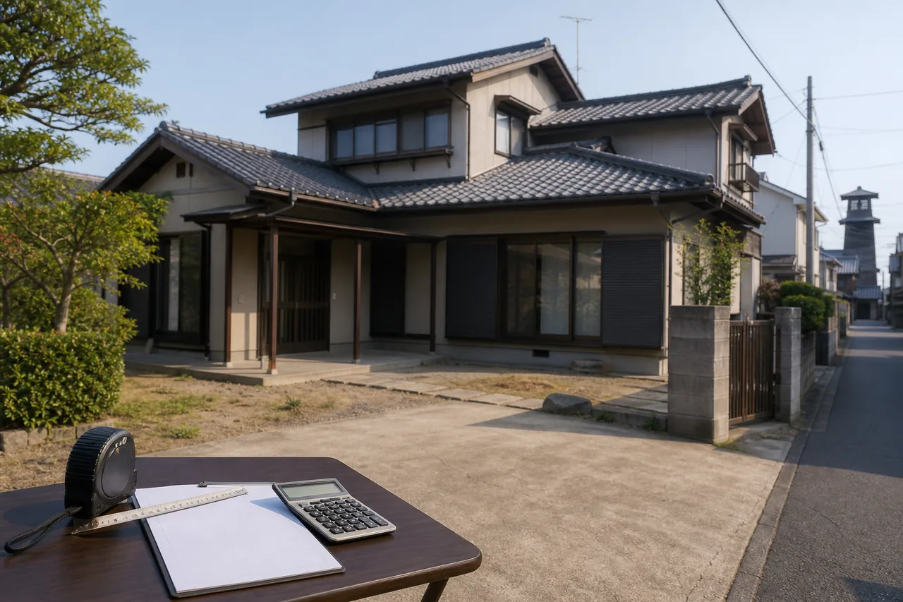 川越市の空き家買取相場の考え方のイメージ