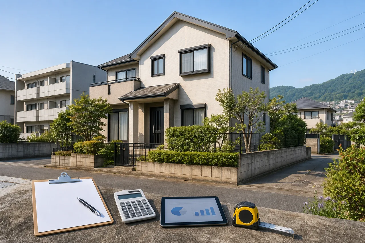川崎市高津区の空き家買取相場の考え方のイメージ