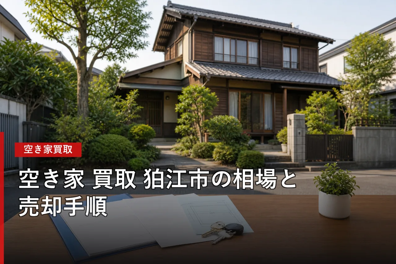 狛江市の空き家買取おすすめ業者5選|相場・査定・選び方【2026年】