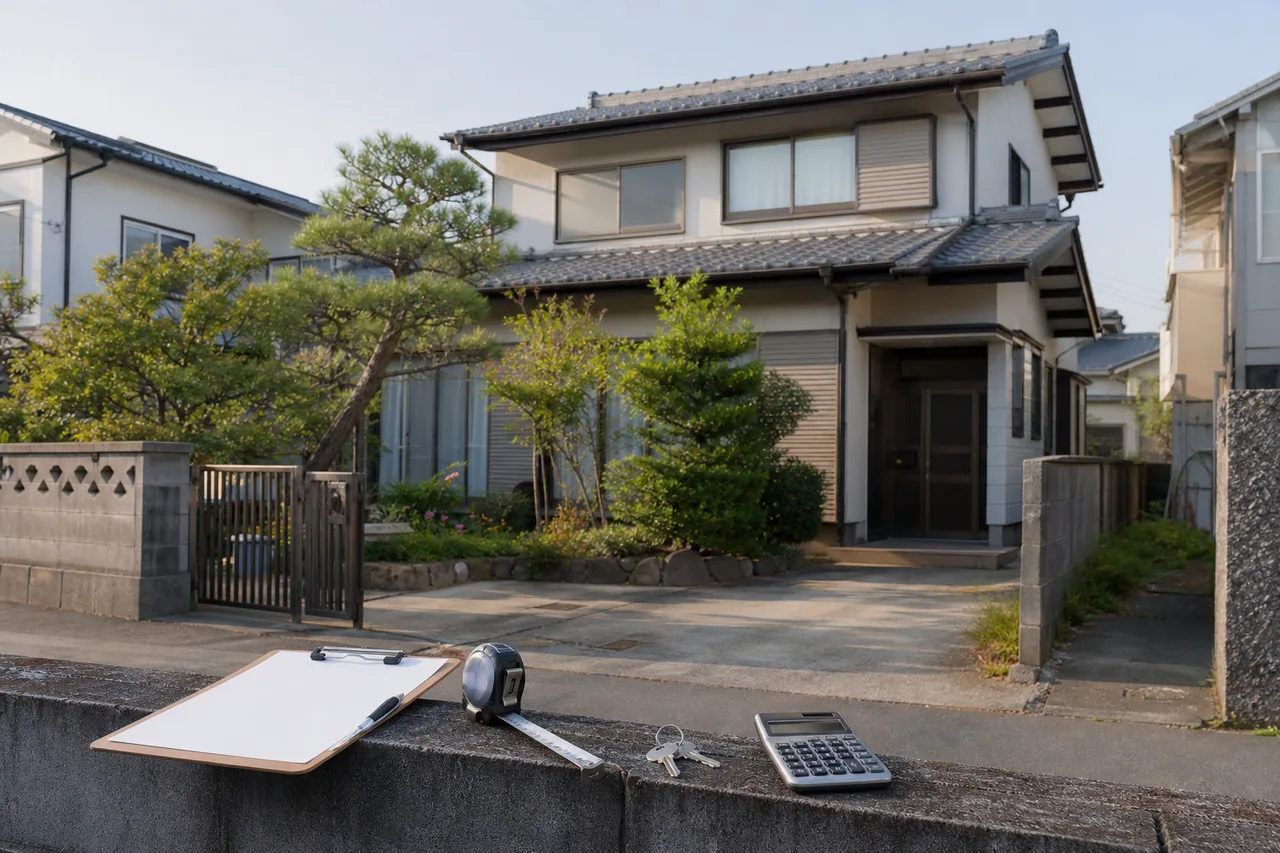 熊本市の空き家買取相場の考え方のイメージ