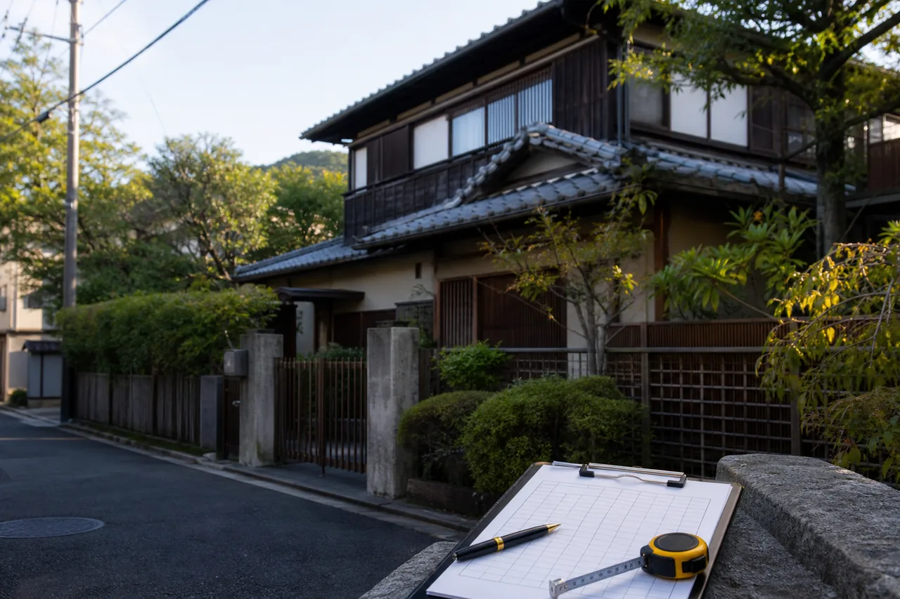 京都市左京区の空き家買取相場の考え方のイメージ