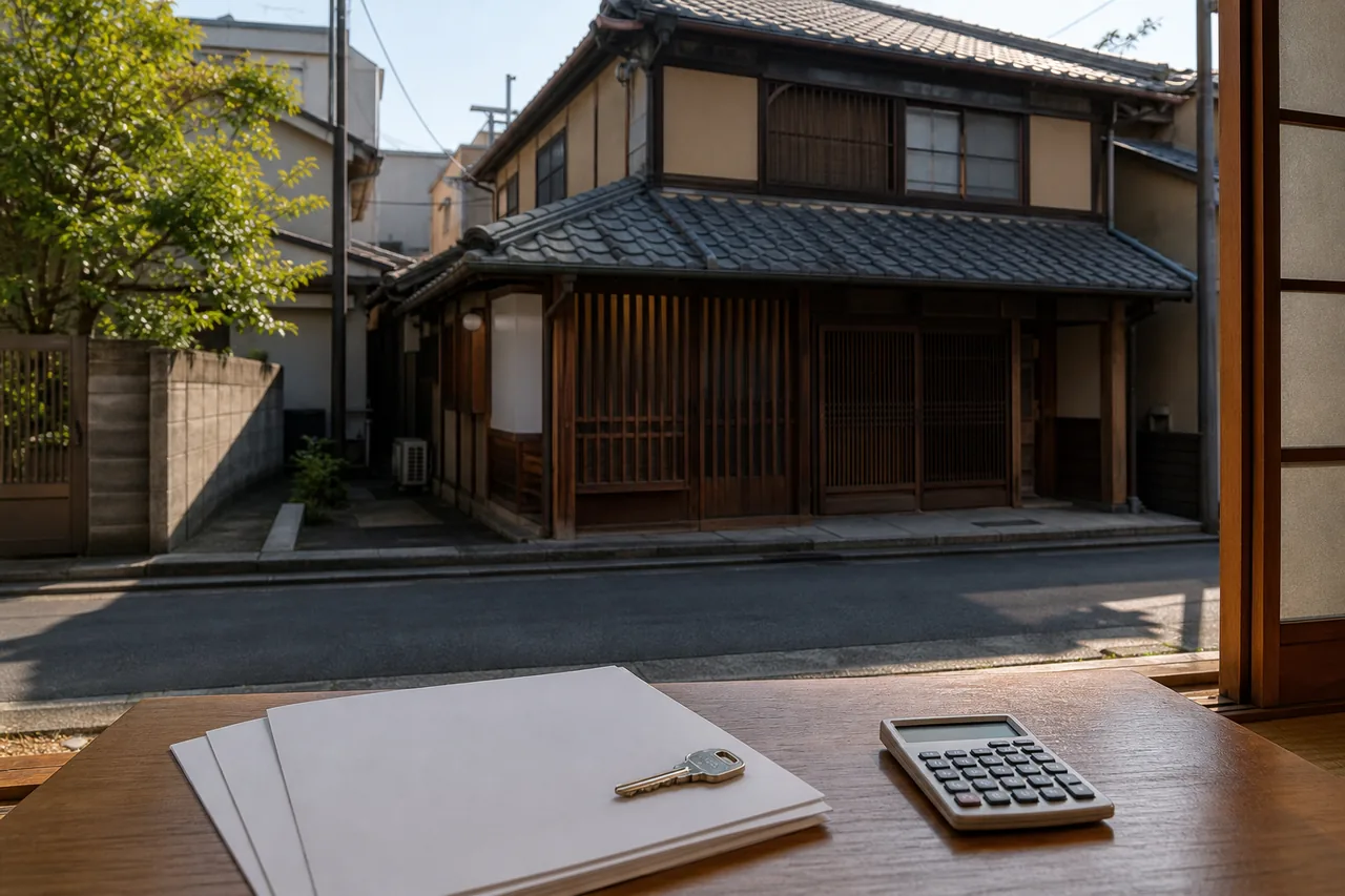 京都市で空き家を買取に出すメリット・デメリットのイメージ