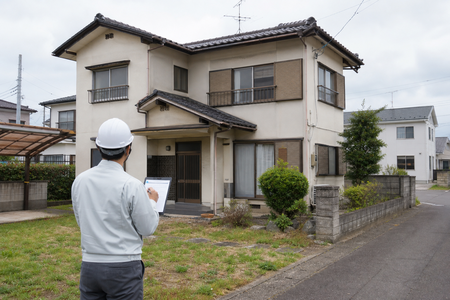 空き家買取の相場感と査定で見られるポイントのイメージ