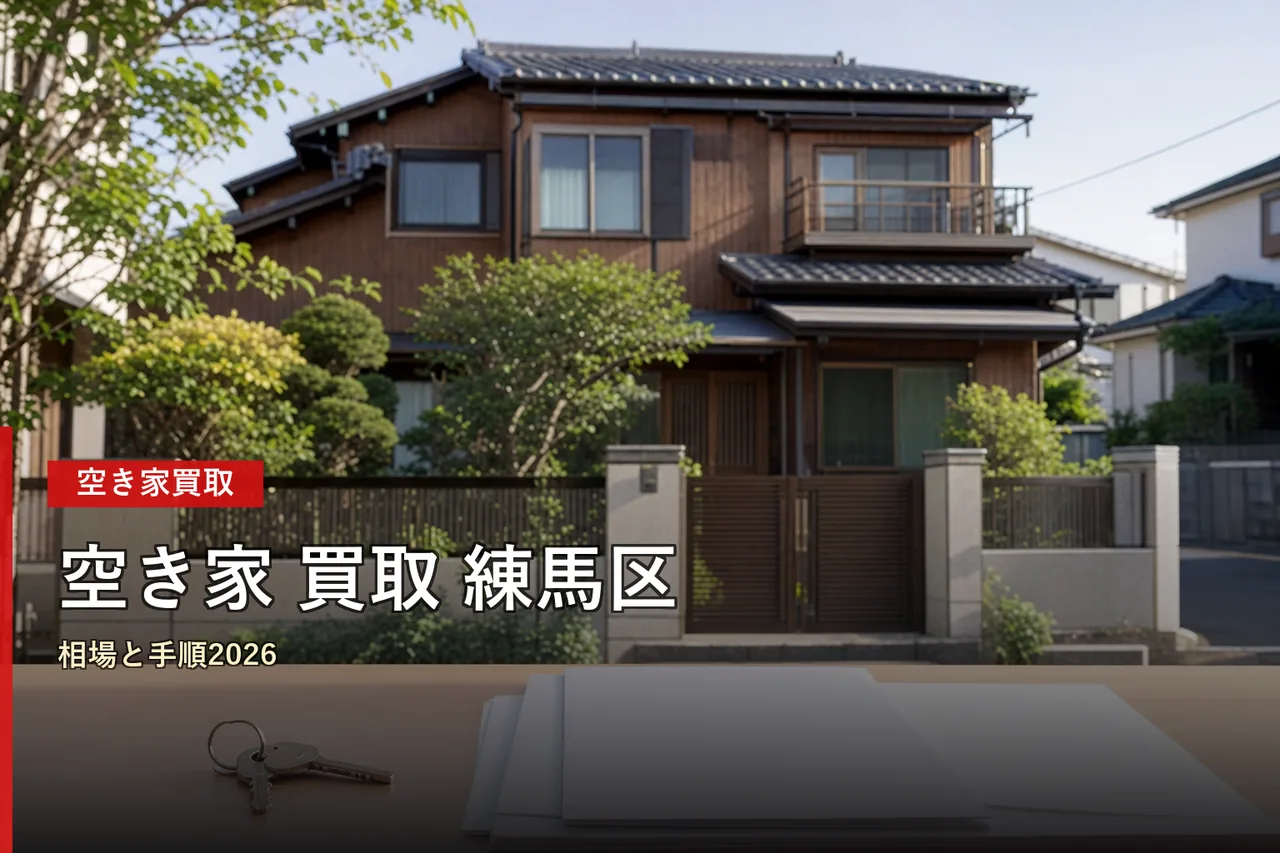 練馬区の空き家買取おすすめ業者5選|相場・査定・選び方【2026年】