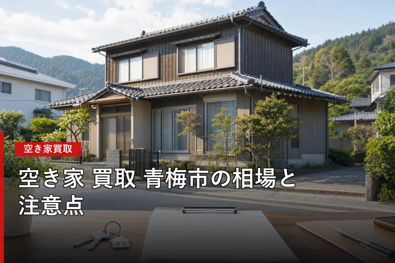 青梅市の空き家買取おすすめ業者5選|相場・査定・選び方【2026年】