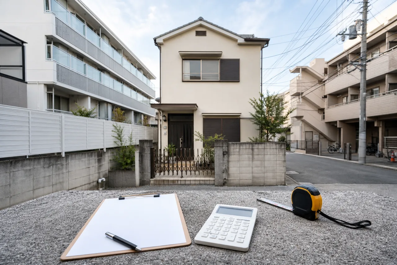 大阪市の空き家買取相場の考え方のイメージ