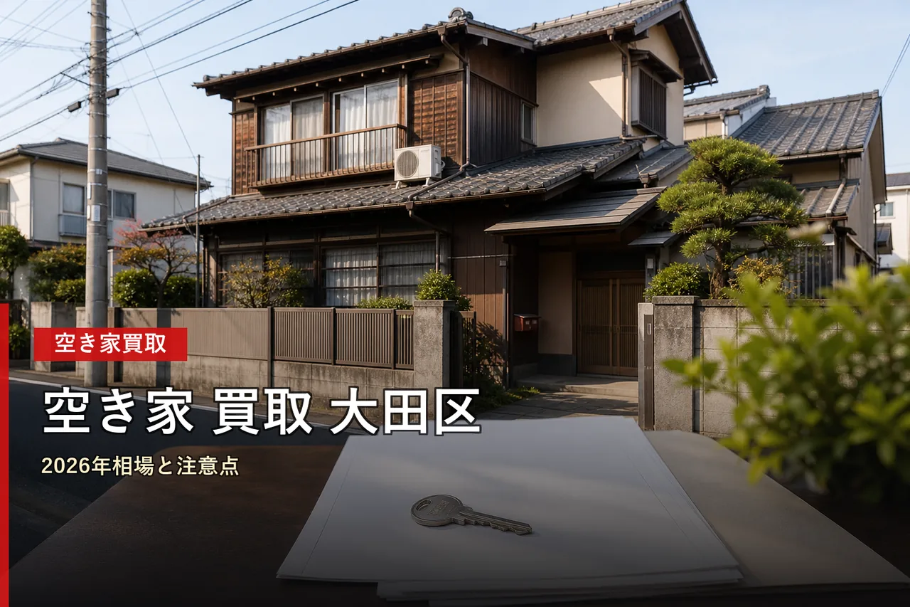 大田区の空き家買取おすすめ業者5選|相場・査定・選び方【2026年】