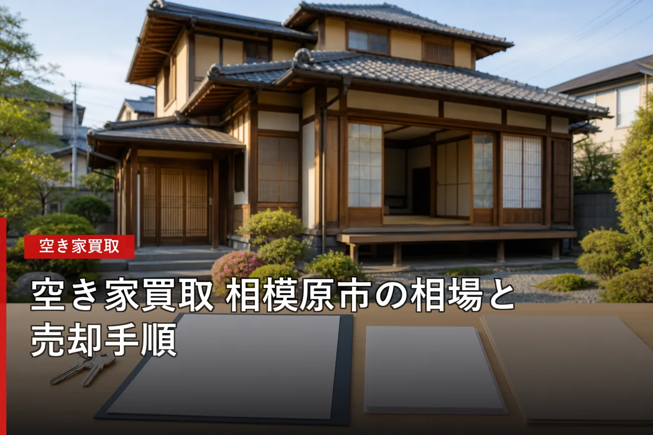 相模原市の空き家買取おすすめ業者5選|相場・査定・選び方【2026年】