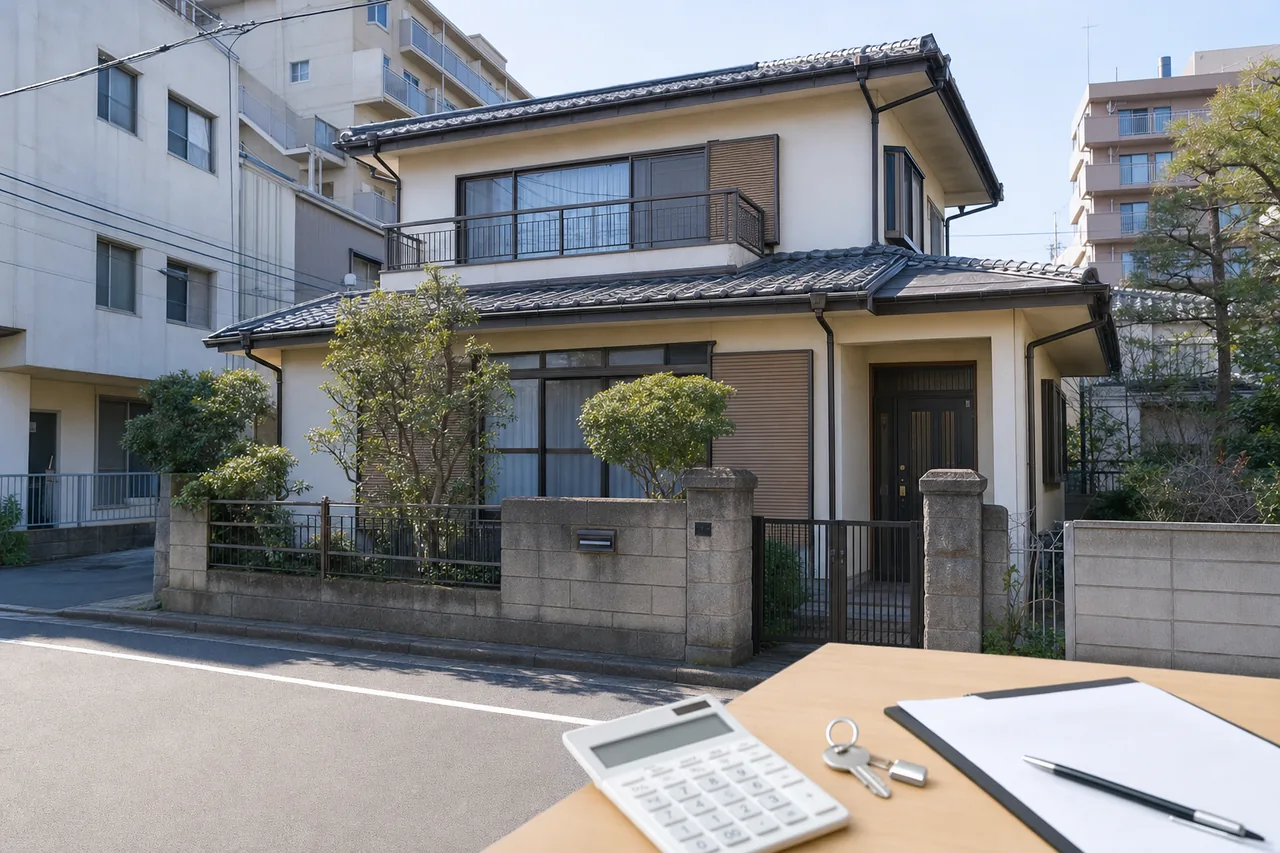 品川区の空き家買取相場の考え方のイメージ
