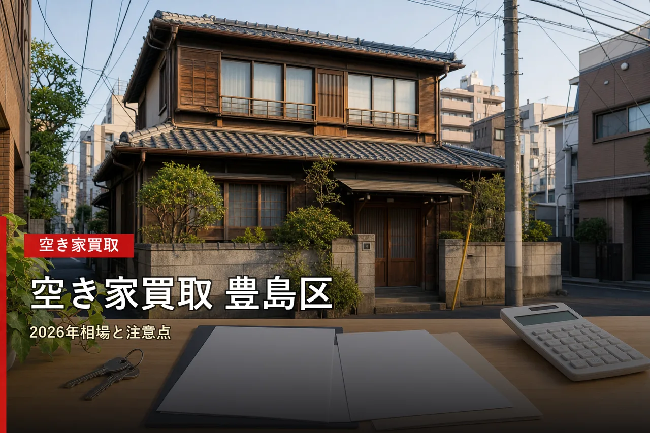 豊島区の空き家買取おすすめ業者5選|相場・査定・選び方【2026年】