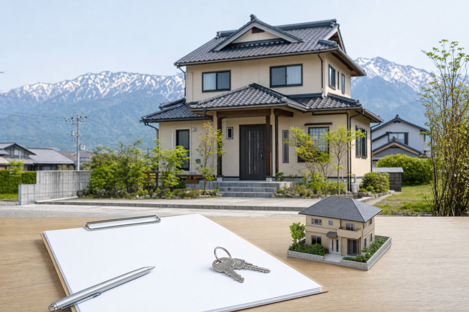 富山で空き家を「買取」で手放す3つのメリットのイメージ