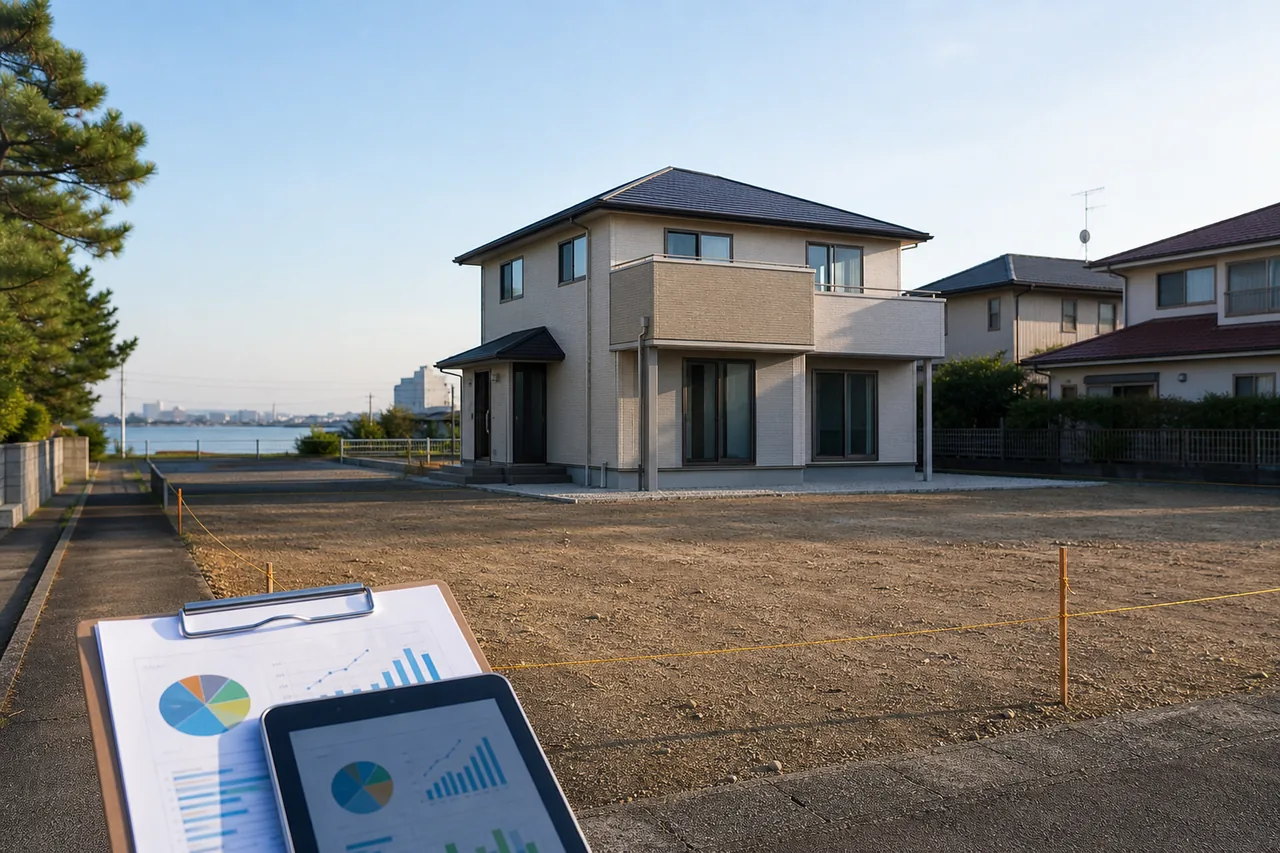 浦安市の空き家買取は土地評価が出やすい一方で査定差も出やすいのイメージ