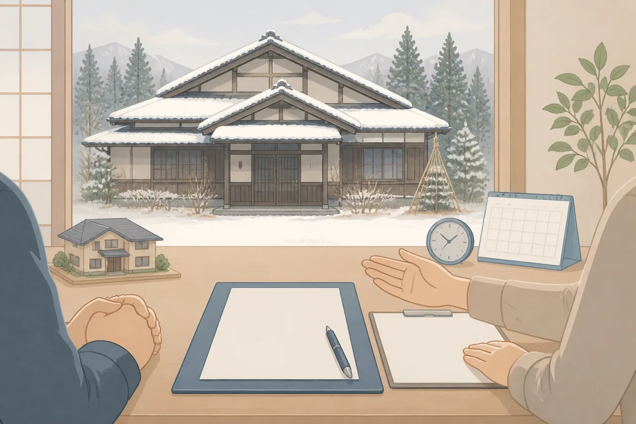 秋田の空き家は早めの買取相談が重要な理由