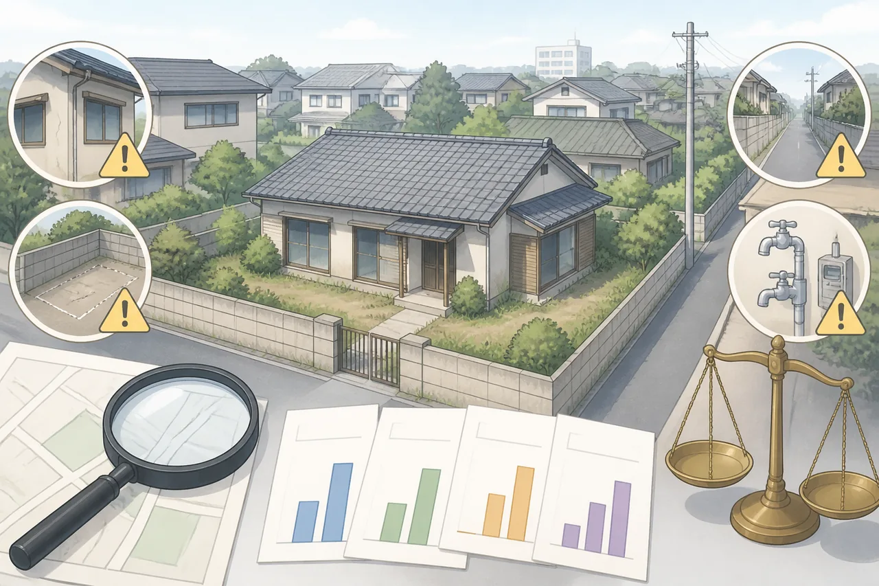 査定が割れやすい空き家の注意点