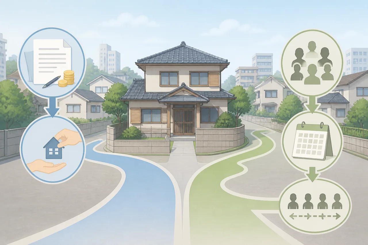 空き家買取と仲介の違い｜千葉市中央区ではどちらがよい？