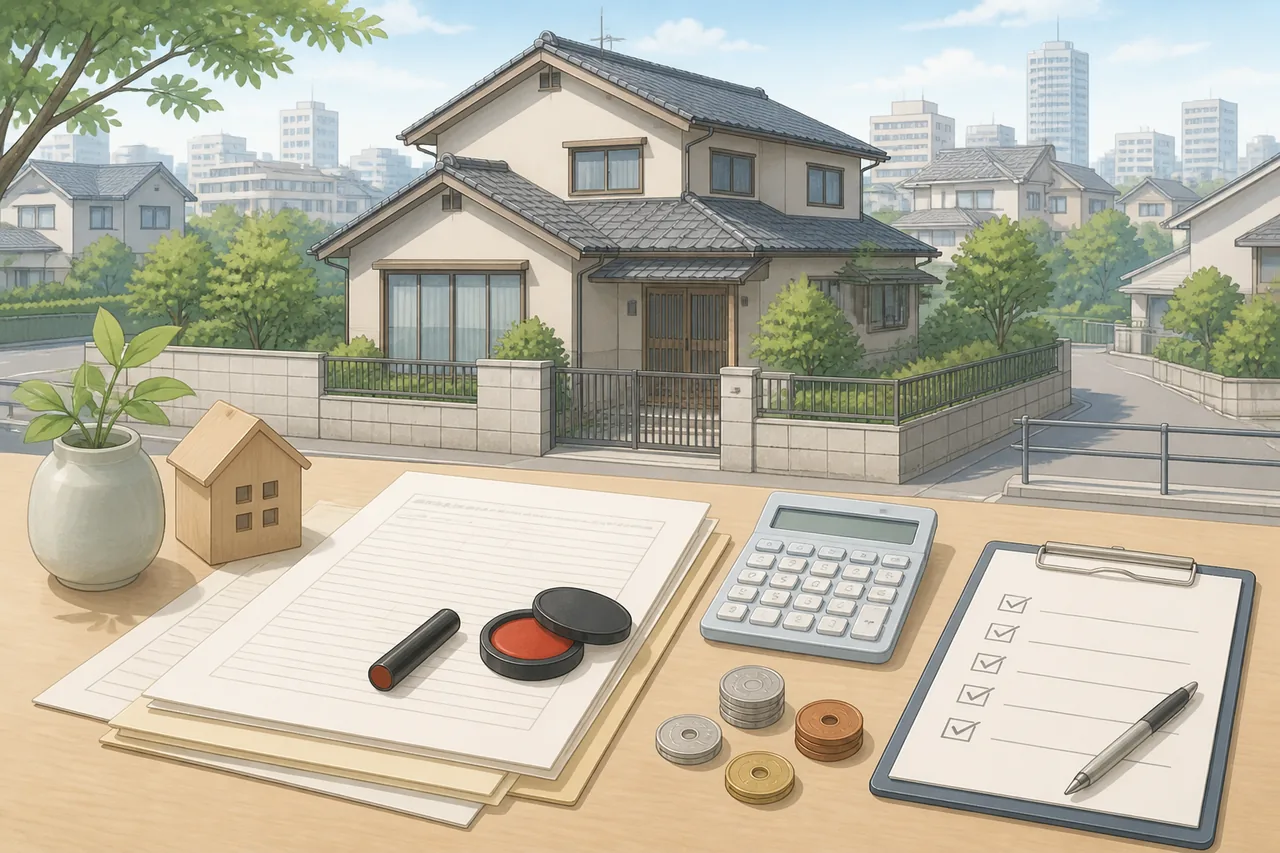 相続した空き家を売る前に確認すべき手続きと税金