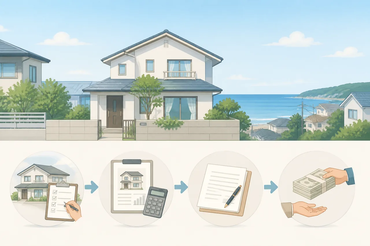 空き家買取の流れ｜茅ヶ崎市で査定から現金化まで