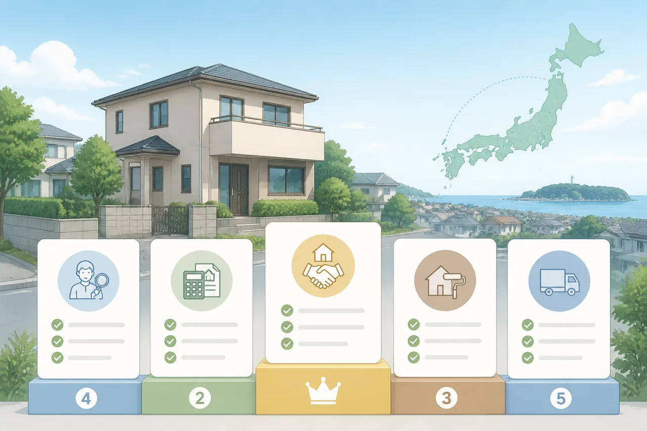 空き家買取おすすめ業者ランキング5選（全国対応）