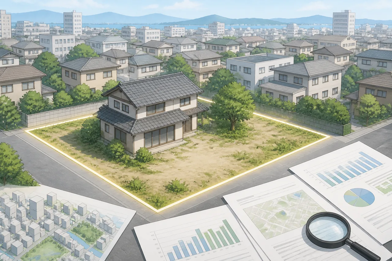 福岡市中央区の空き家は買取でも土地価値が重視される