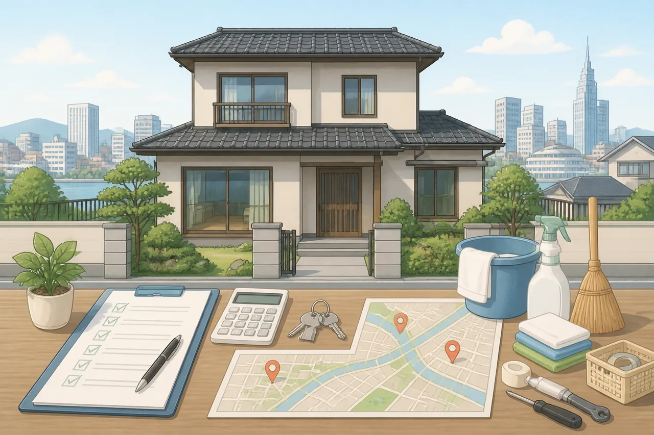福岡市中央区の空き家を高く買い取ってもらう準備