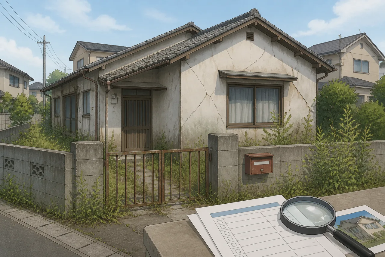 査定額が下がりやすい空き家の特徴
