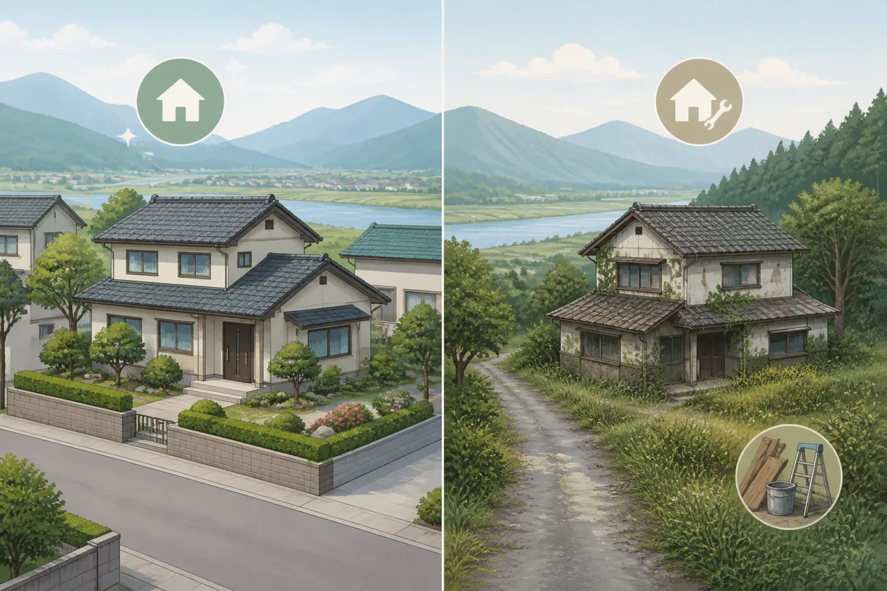 岐阜で買取されやすい空き家・されにくい空き家