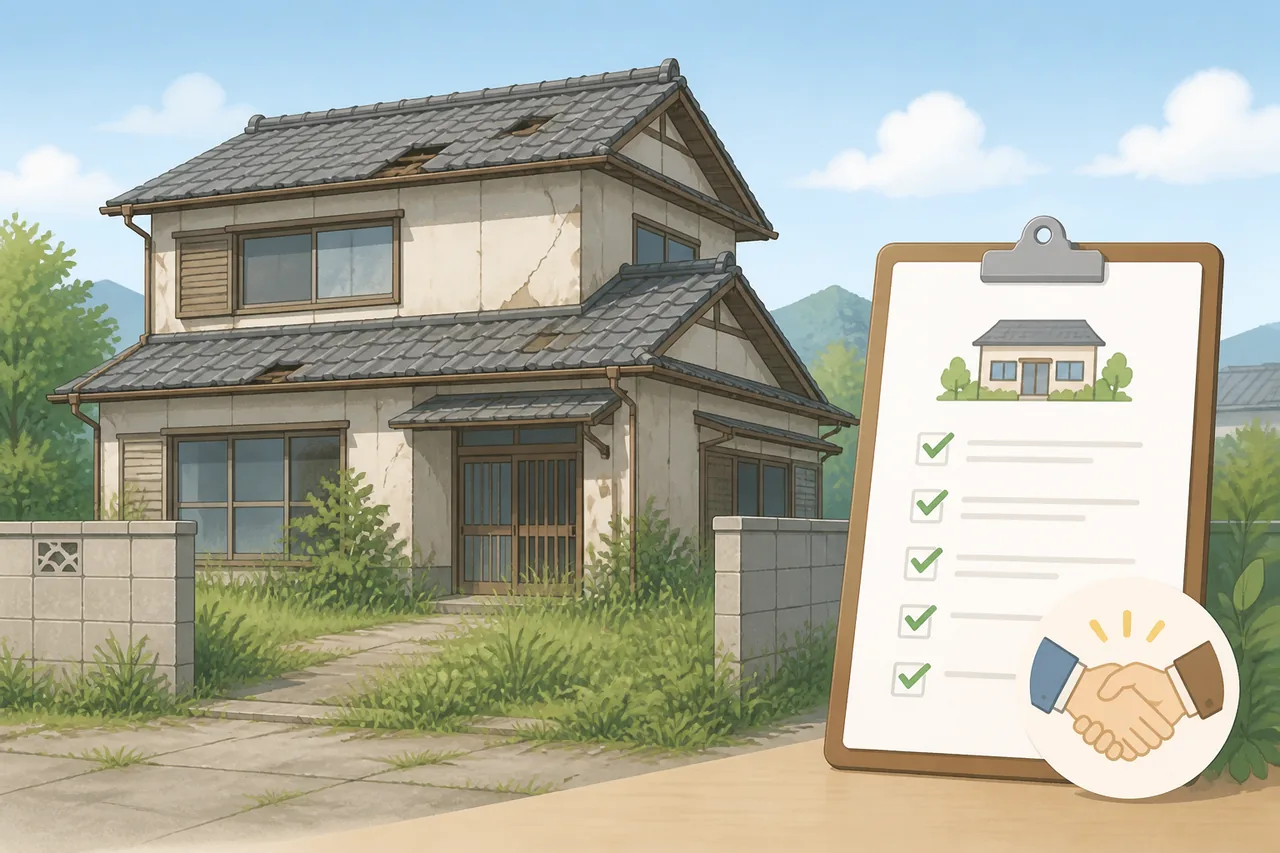 条件が悪い空き家でも買い取ってもらえる？