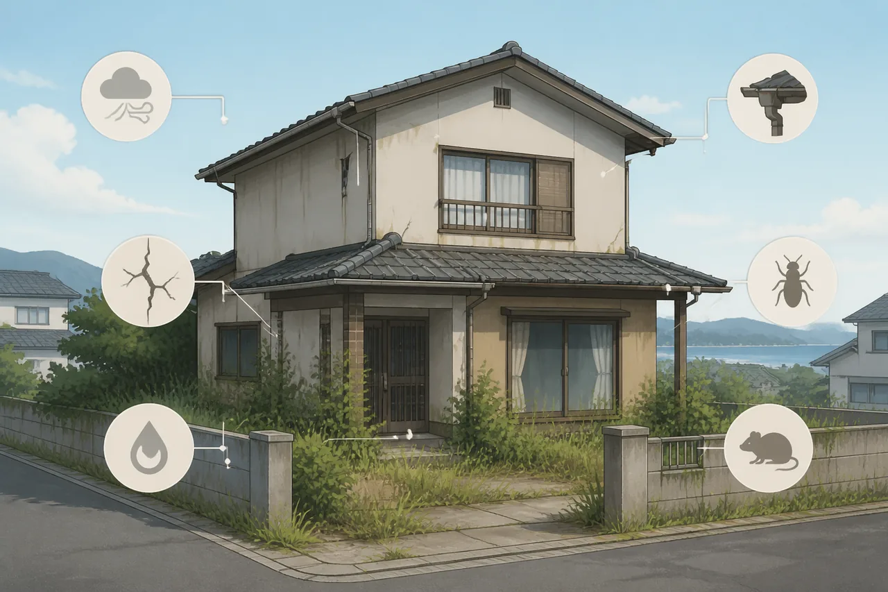 平塚市で空き家を放置するリスク