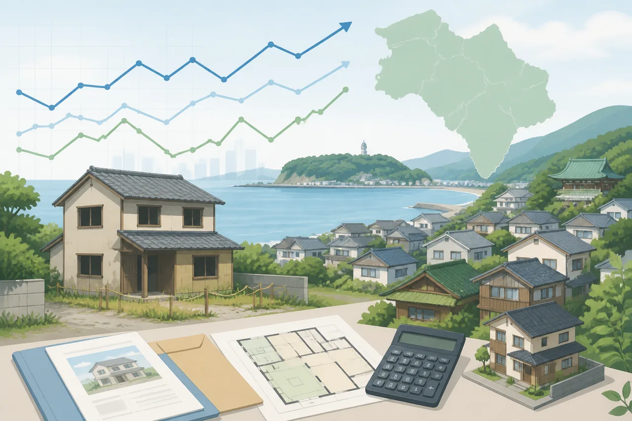 鎌倉市の不動産売却動向を確認する