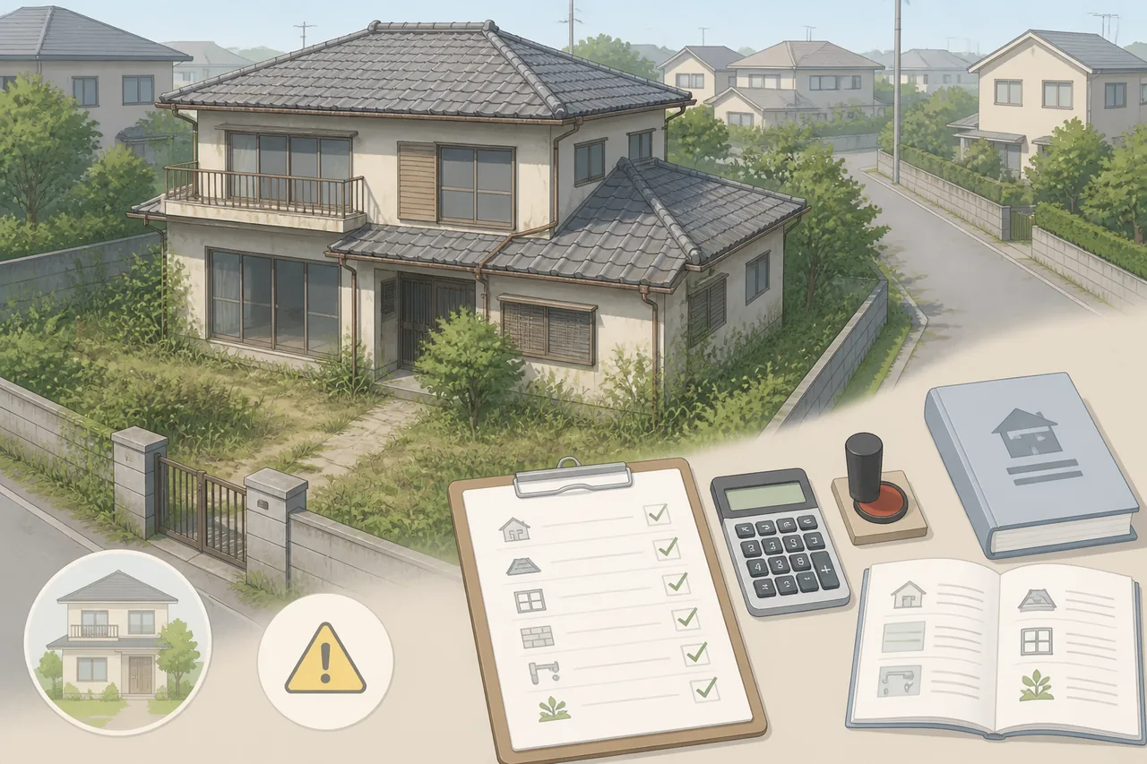 査定が下がりやすい空き家と注意すべき専門用語