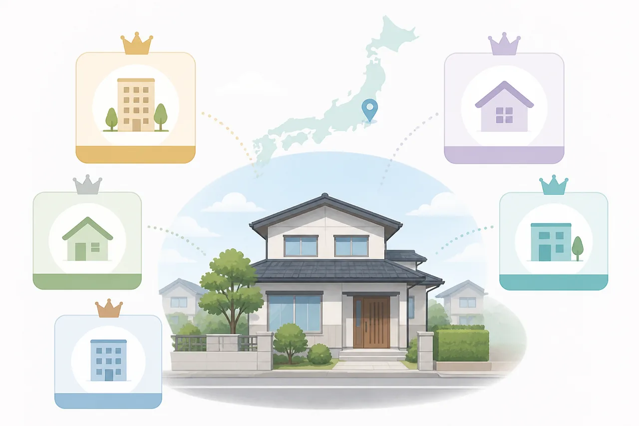 空き家買取おすすめ業者ランキング5選（全国対応）