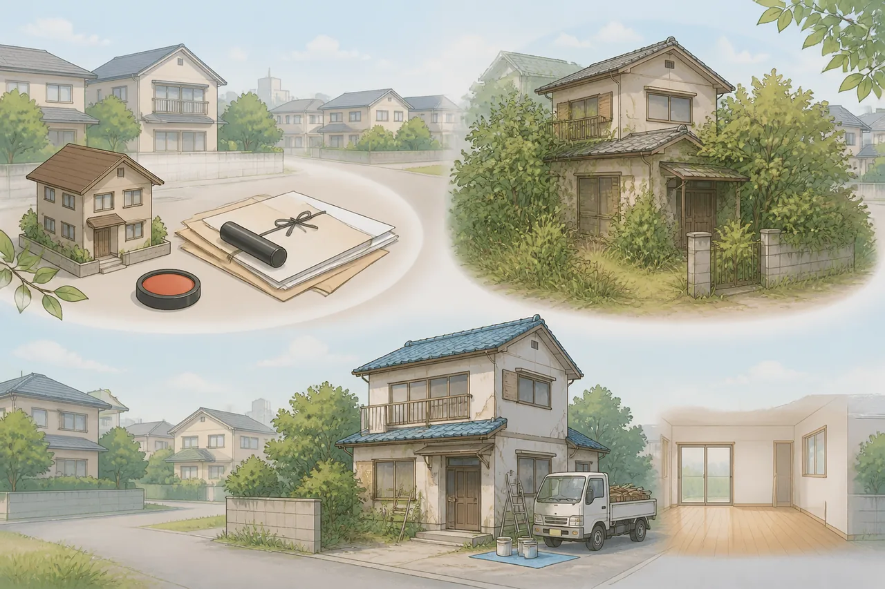 柏市で多い訳あり空き家の売却事例