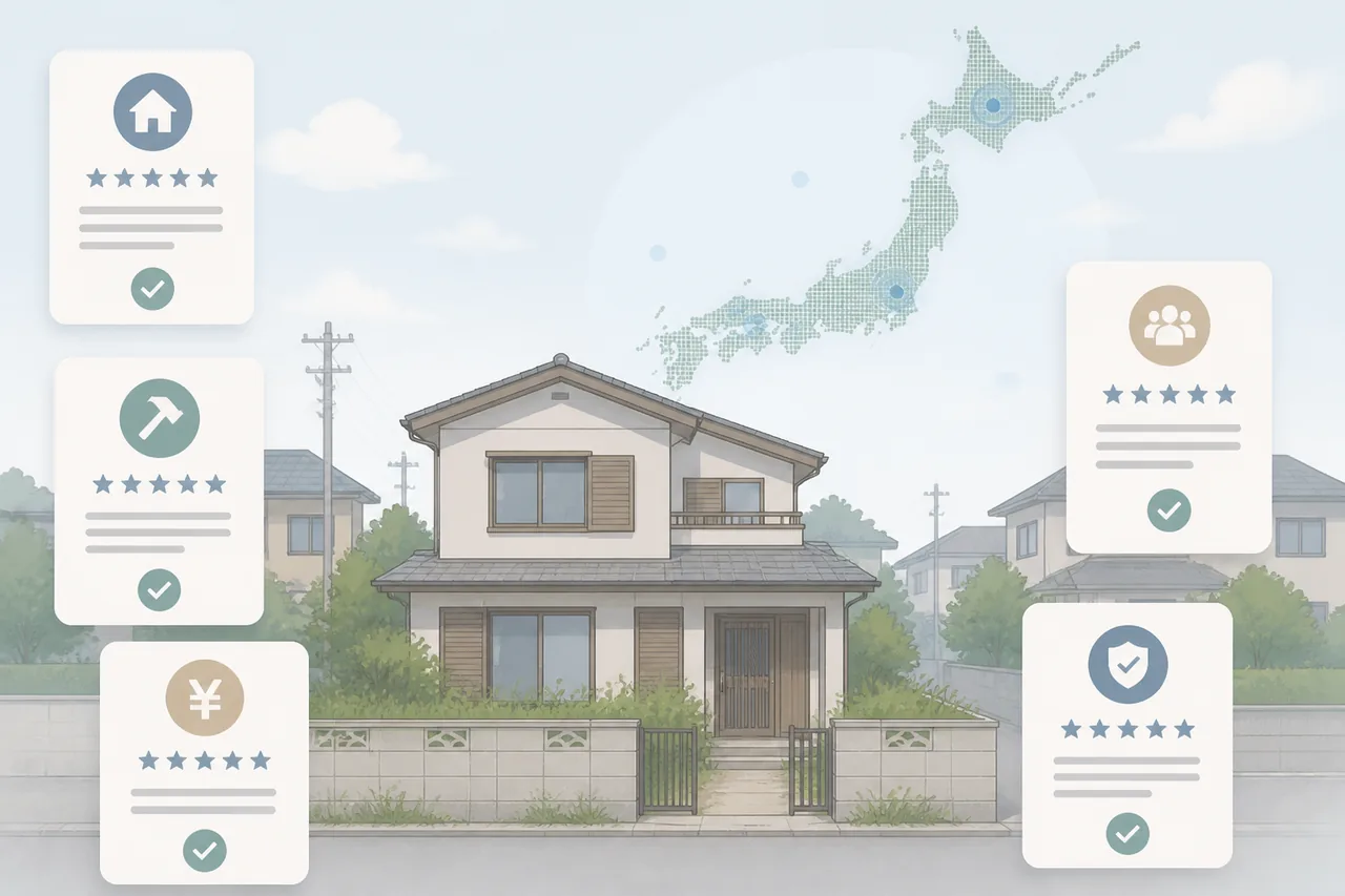 空き家買取おすすめ業者ランキング5選（全国対応）