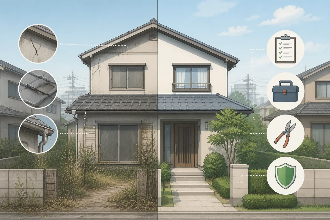 空き家を放置するリスクと対策