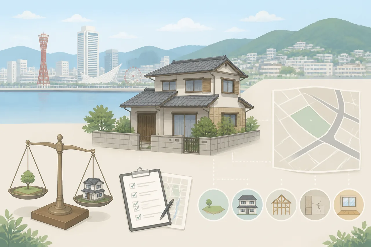 神戸市中央区の空き家買取は「土地価値」と「個別条件」が重要