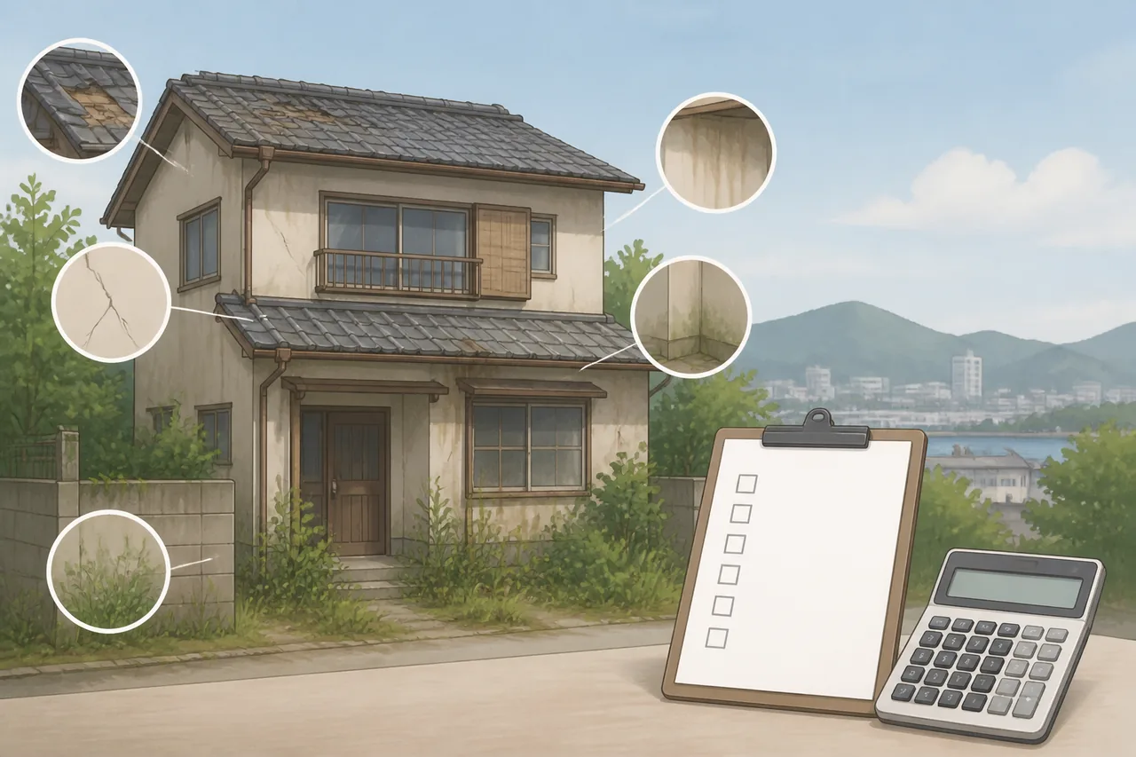 査定額が下がりやすい空き家と注意点