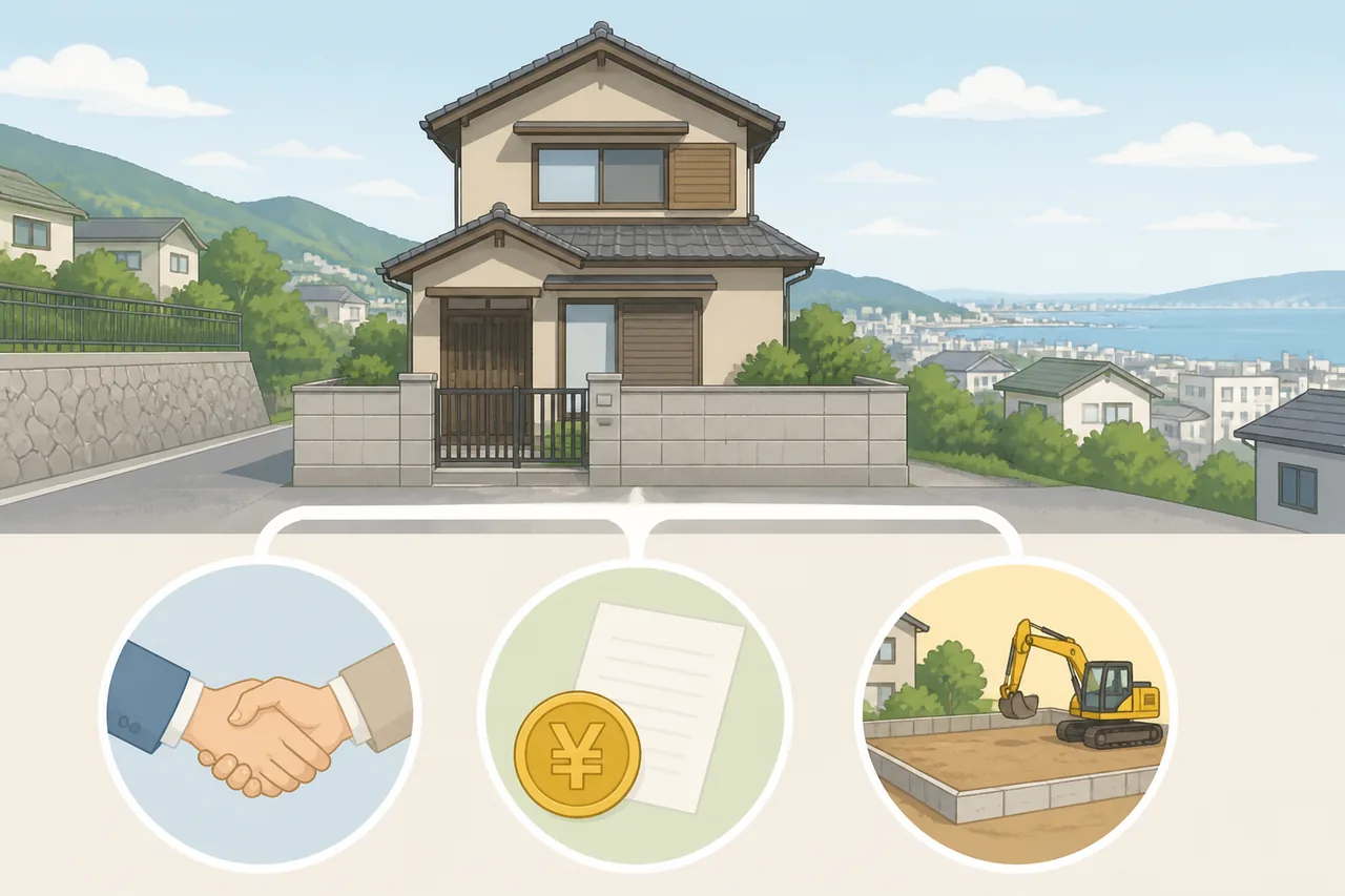 仲介・買取・解体後売却のどれを選ぶべきか
