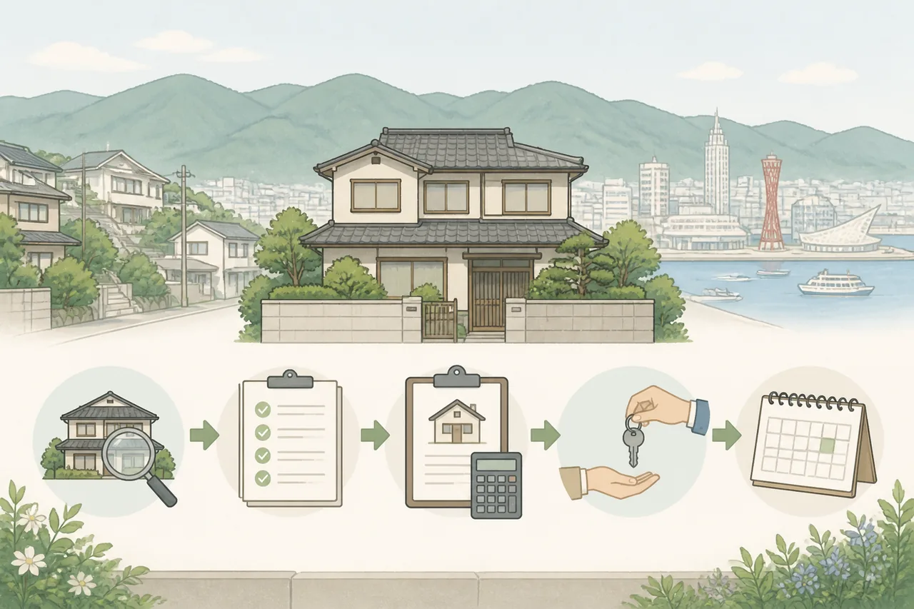 神戸市灘区で空き家買取を進める流れ