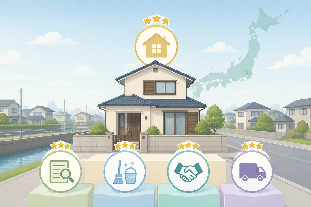 空き家買取おすすめ業者ランキング5選（全国対応）