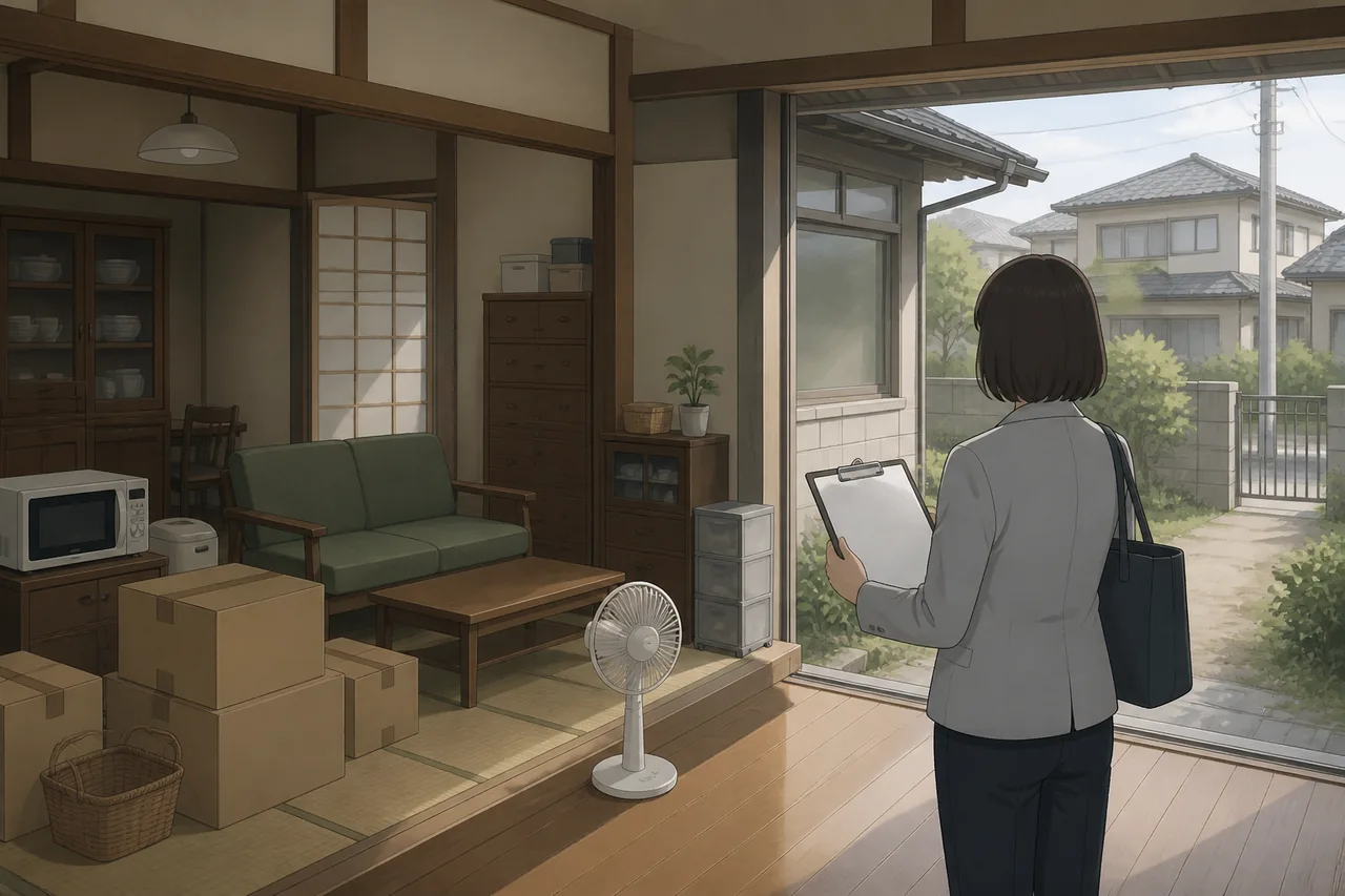 残置物がある空き家は現状買取できる？