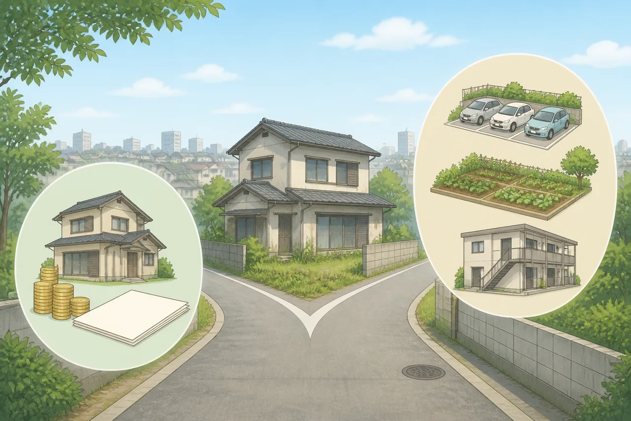 松戸市の空き家は買取と土地活用のどちらを選ぶべき？