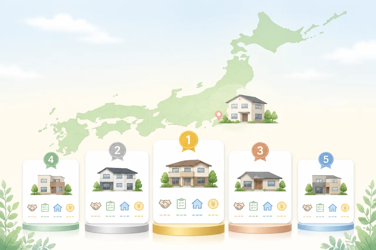 空き家買取おすすめ業者ランキング5選（全国対応）