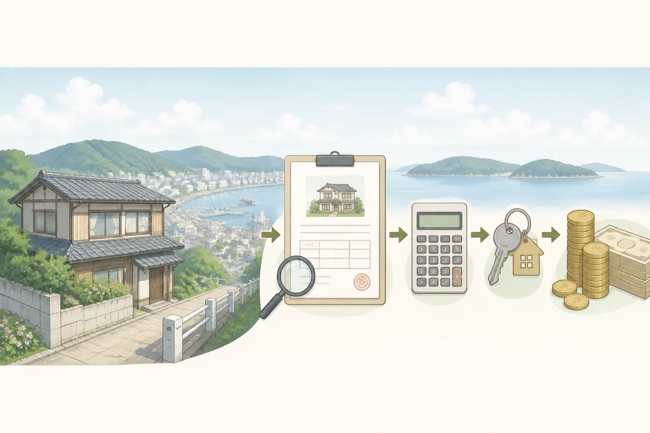 空き家買取の流れ｜長崎で査定から現金化までの手順
